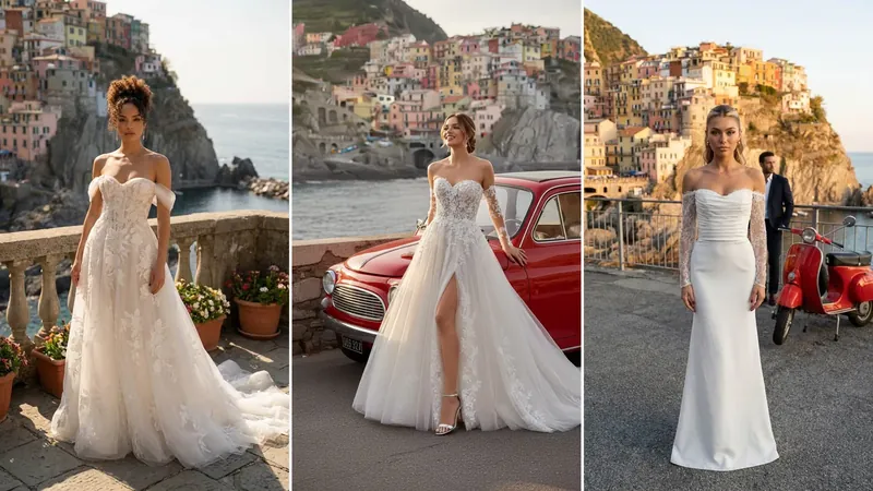 Robe de mariée au Pradet